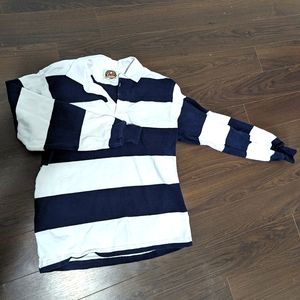 Navy Stripe Rugby Shirt